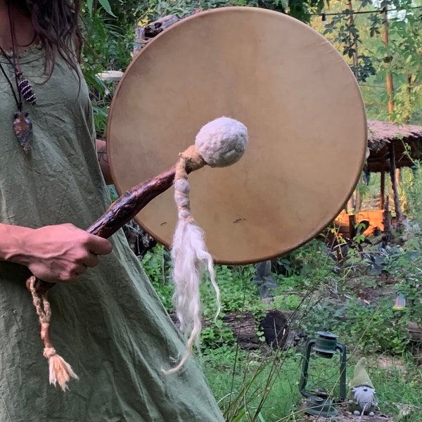 Drum stick- drum beater- percussion- instrument- shamanic tool