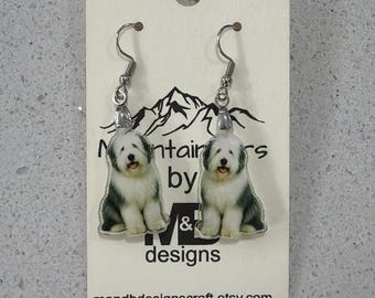Sheepdog Earrings