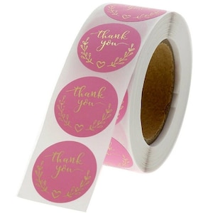 Small Business Label Sticker, Thank You Stickers, Thank You For Your Order, Thank You For Your Purchase, Small Business Packaging Labels