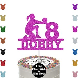 Personalised Volleyball cake topper, Volleyball cake decorations, Sport cake topper, Volleyball topper, Sport topper birthday,Any Name & Age