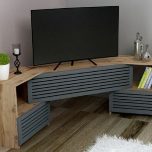 TV Standmedia Standtv Shelftv Corner Etsy