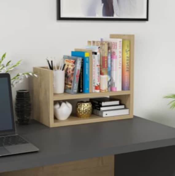 Mini bookcase for desk deals