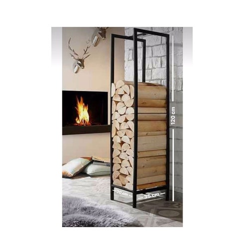 Decorative Fireplace Rack Firewood Holder Fireplace Rack Etsy