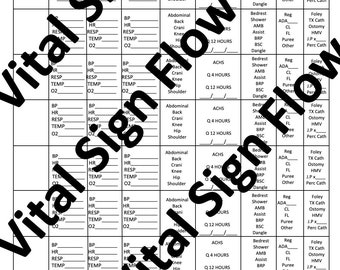 Vital Signs Form