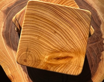 Reclaimed Cypress Wood Coasters (set of 4)