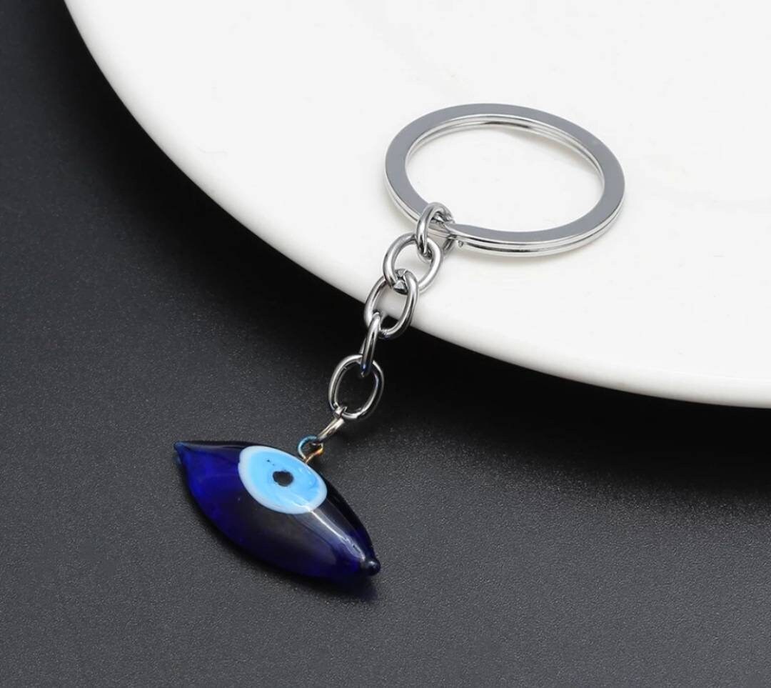 Evil Eye Keychain Turkish Greek Blue Eye Charms Lucky Pendants Etsy — free download