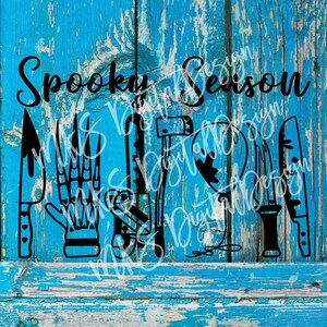 Spooky Season Digital Download SVG PNG