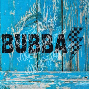 Bubba Digitaler Download SVG PNG