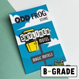 B-GRADE Skyliner Motel Hard Emaille Pin Anstecker