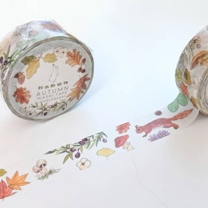 Autumn Washi Tape | 1.5 cm Washi Tape