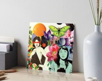 FEMME FUTURE - Art Print - Queer Women Bisexual Lesbian Gay Trans Pride wlw - Collage Glicee Print Fine Art