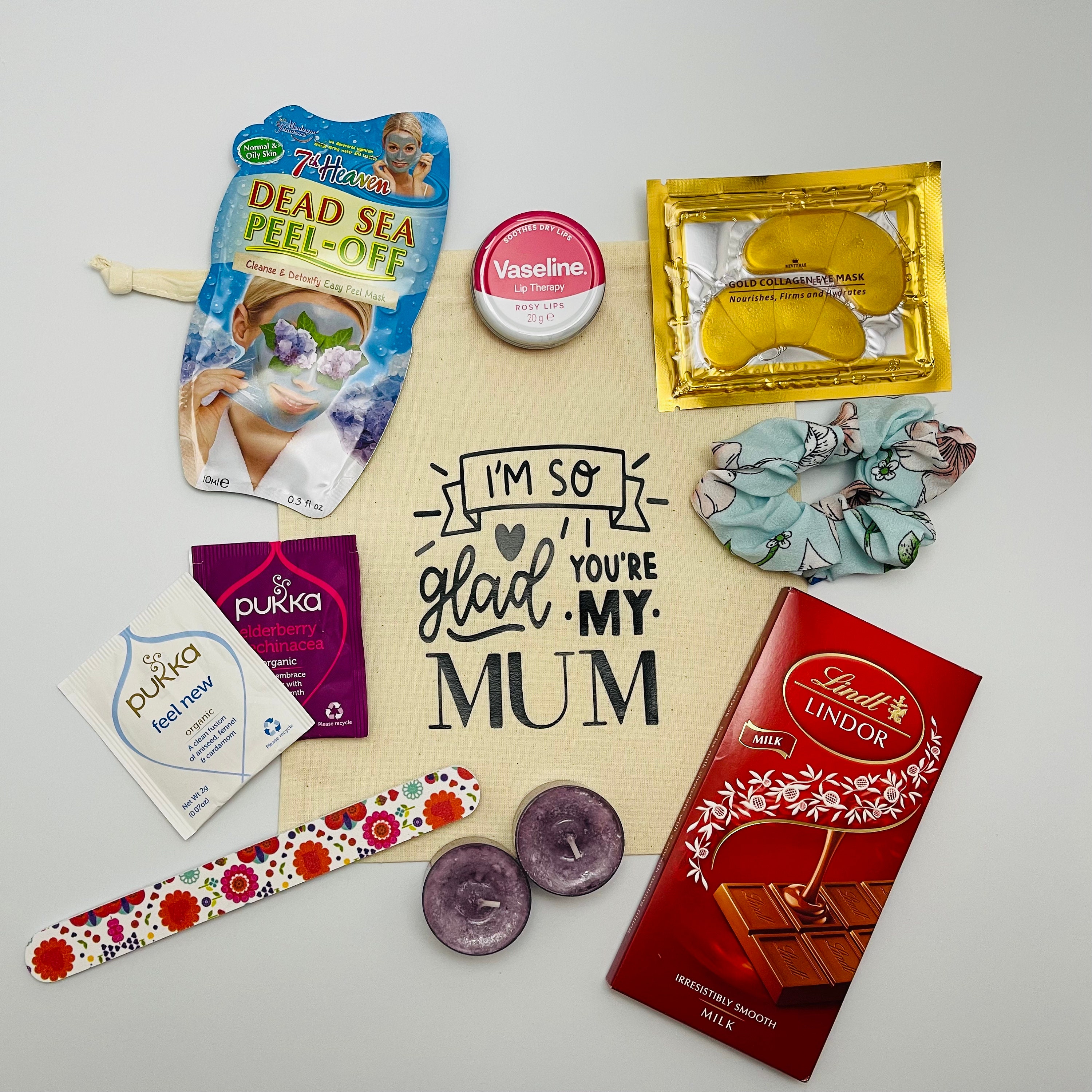 Mothers Day Gift Bags Cotton Drawstring Personalised Mum Etsy