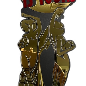 The World Is Yours - Gold Acrylic Statue | Scarface-Inspired Home Decor | 23” Tall