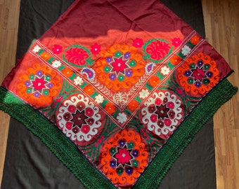 Vintage Afghan Kuchi Belt: Turkman Hanging Beads, Tribal  display picture 1