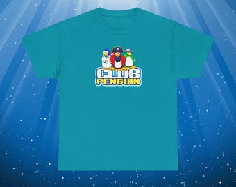 Club Penguin Shirt Nostalgic Tshirt, Geek Shirt, Geek Gifts