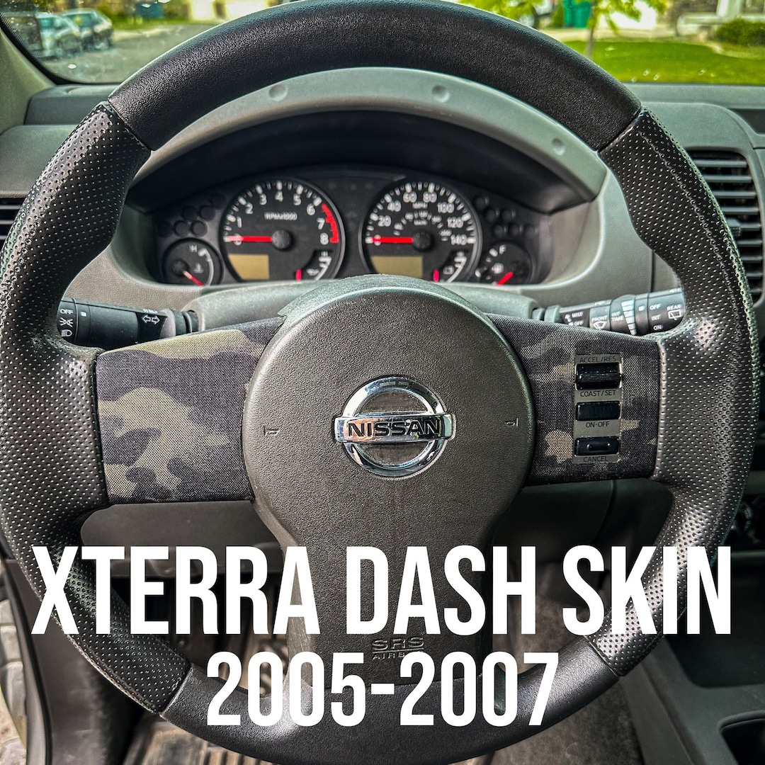 Gray Cloth Driver Bottom Seat Cover – Fits 2005–2015 Nissan Xterra & Pathfinder
