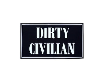 Dirty Civilian PVC Patch