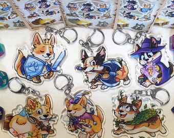 Porte Clés Mystère Corgis N’D