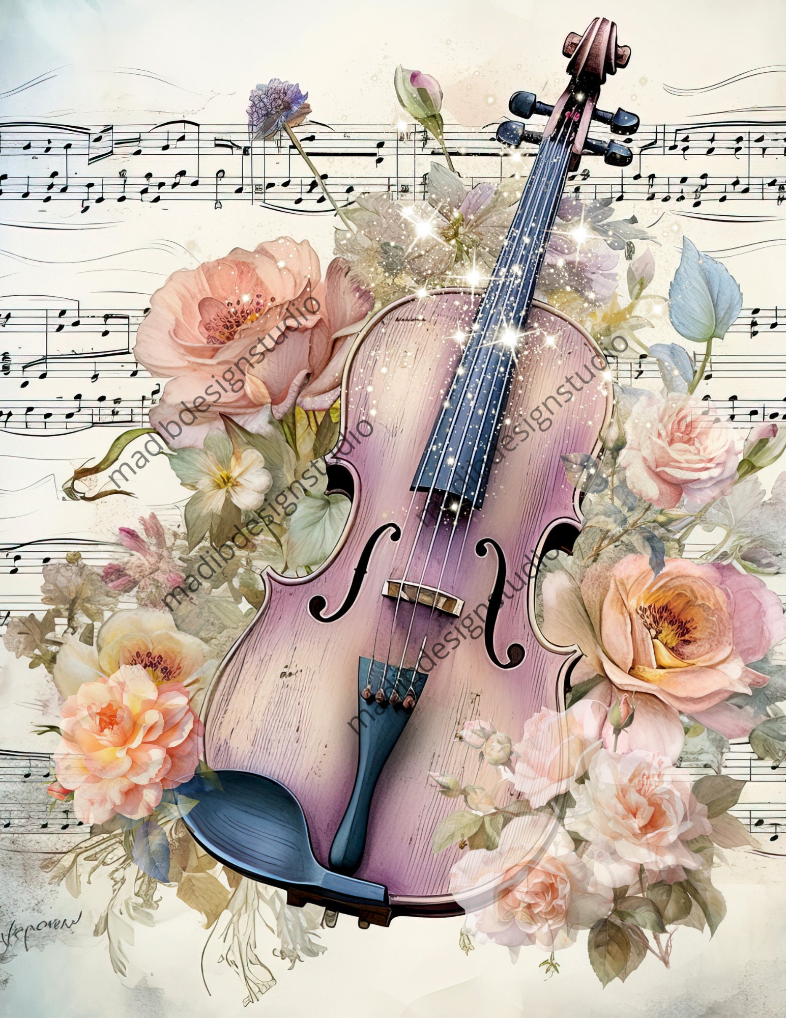 Violin and Floral Digital Design, Music Sheet, Decoupage, Png File, Clipart, Ladies, Digital Art, Junk Art, Rice Paper Printable, A4 Prints - Etsy Violin and Floral Digital Design, Music Sheet, Decoupage, Png File, Clipart, Ladies, Digital Art, Junk Art, Rice Paper Printable, A4 Prints - Etsy
