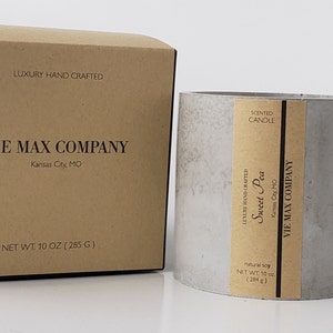 Sweet Pea - Cement Candle / scented candle