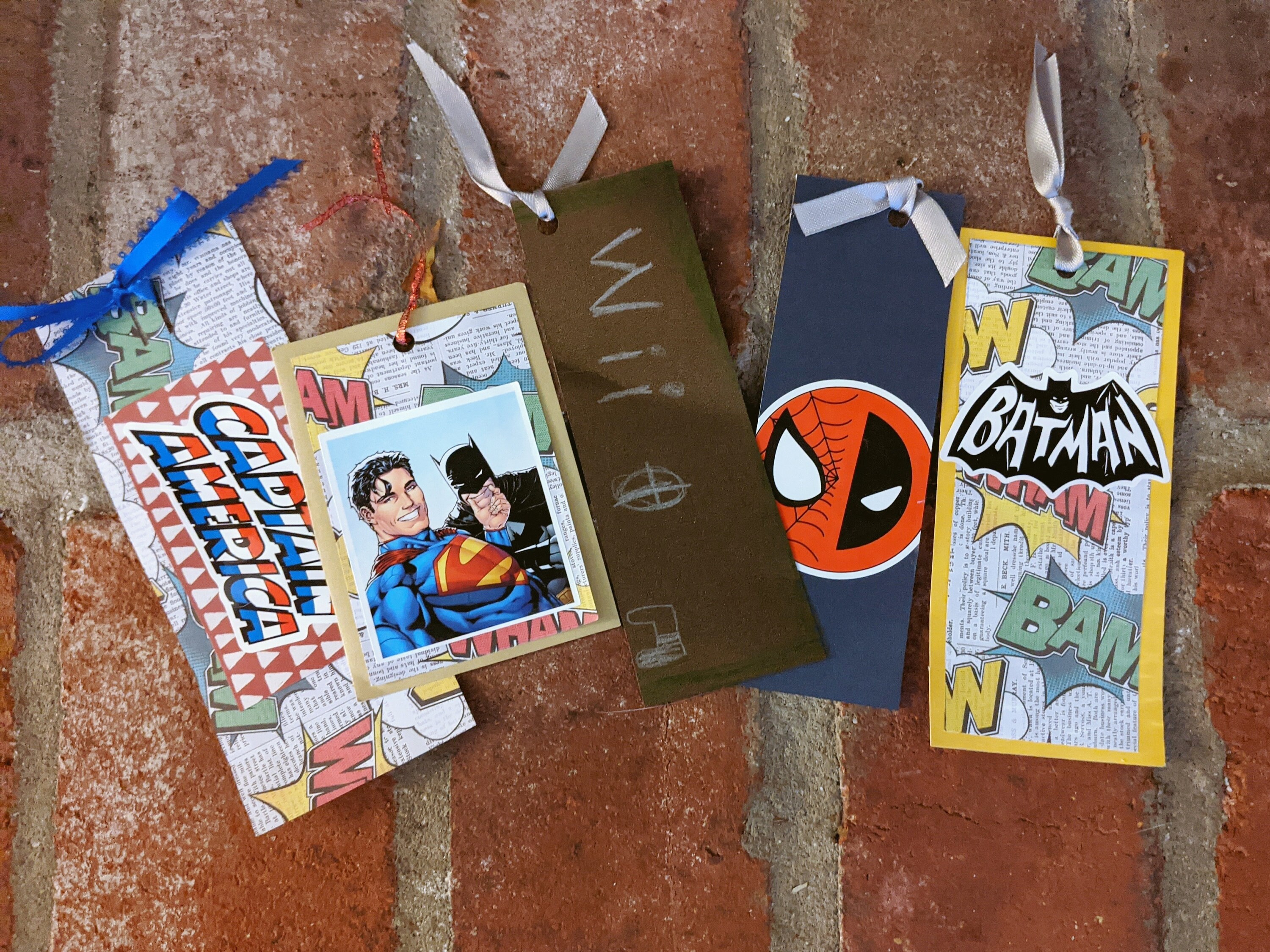 5 Assorted Kids Bookmarks set of 5 FREE SHIPPING Etsy