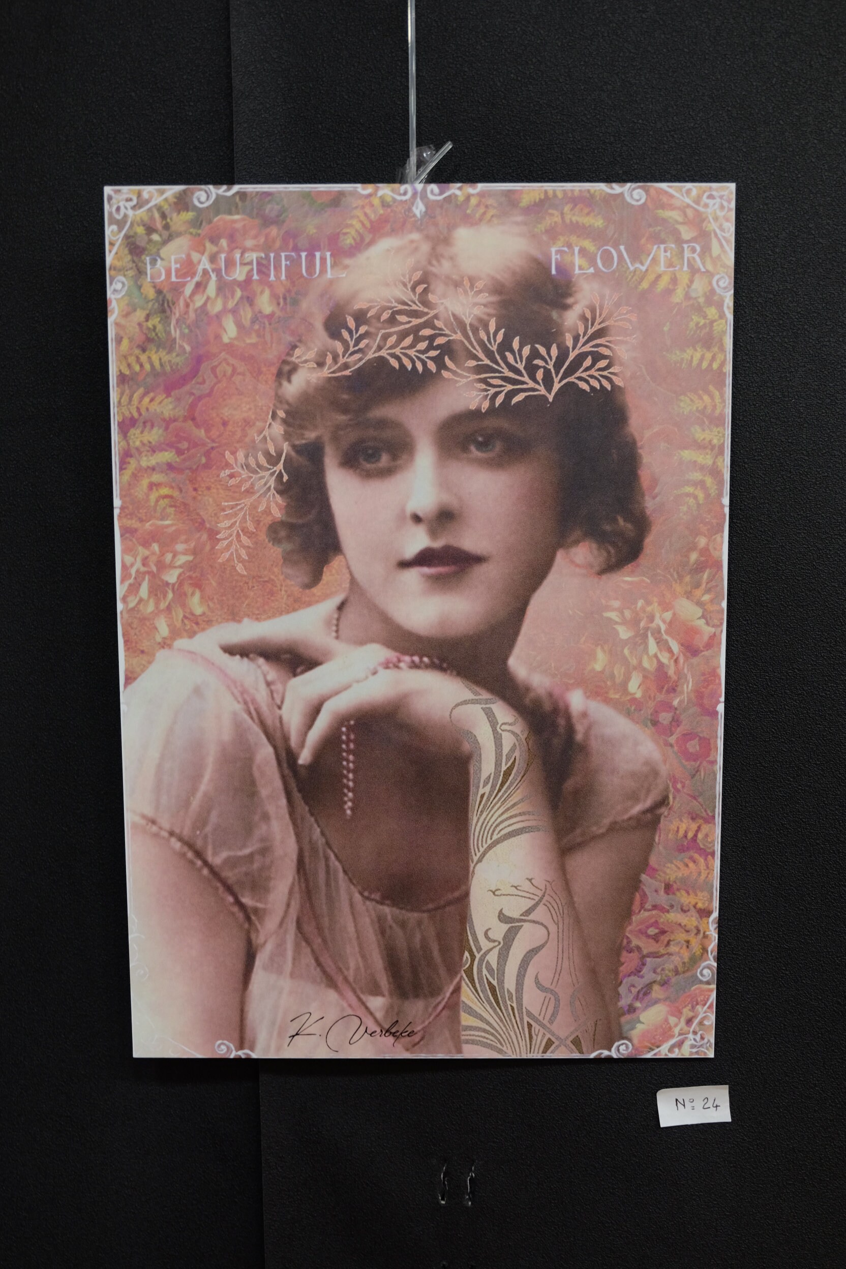 Tableau sur Aluminium Création Digitale Originale K.verbeke