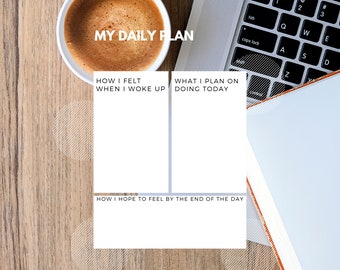 Daily Planner Template Print