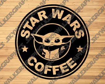 Download Yoda Coffee Svg Etsy