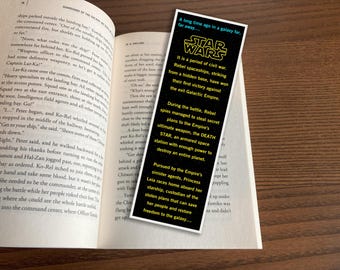 Star Wars "The Crawl" Bookmark