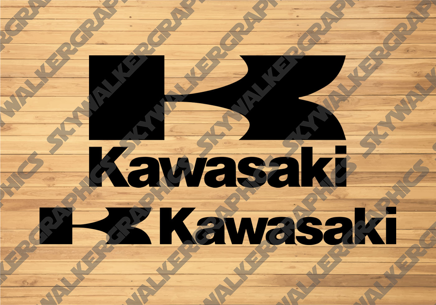 Kawasaki Logo Svg Pack 2 Designs Vector File Svg Png Etsy