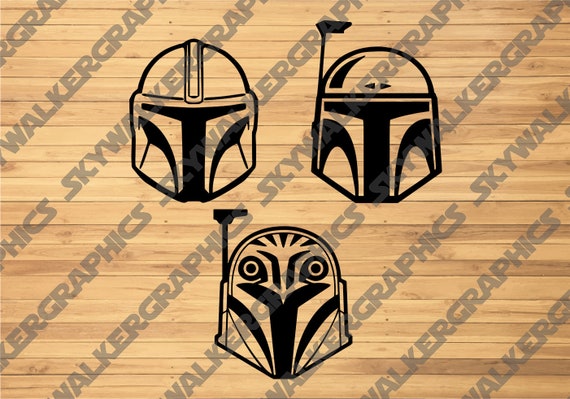 Mandalorian Helmets Mando Boba Fett Bo Katan Svg Pack 3 Etsy Mandalorian Helmets Mando Boba Fett Bo Katan Svg Pack 3 Etsy