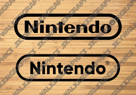 Nintendo Logo Svg Pack 2 Designs Svg Png Vector File Etsy