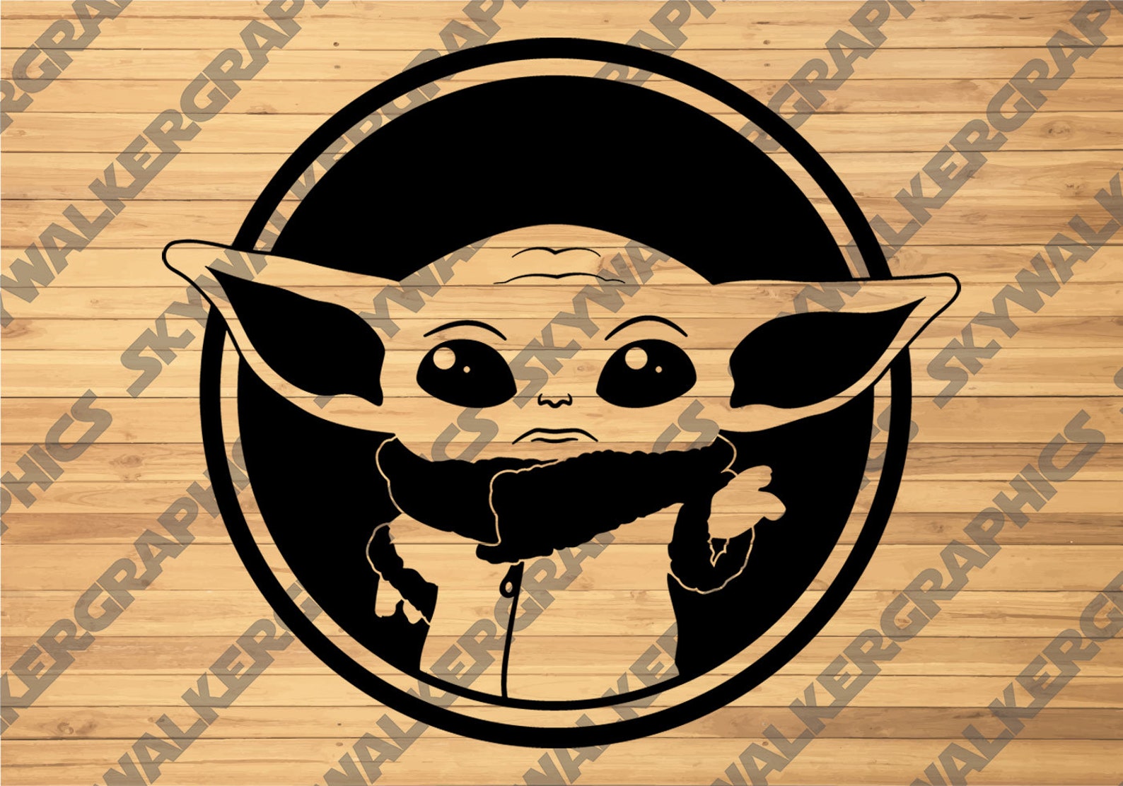 Grogu Svg Baby Yoda Svg Mandalorian Svg Star Wars Svg Cut File Etsy