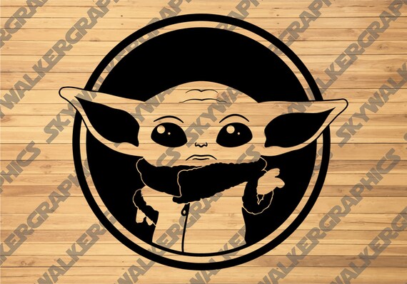 Baby Yoda Grogu Svg Pack 3 Designs Svg Png Vector File Etsy