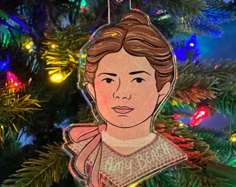 Amy Beach Christmas Ornament