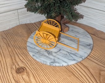 3D Printed Pioneer Handcart Replica • LDS Trek Gift