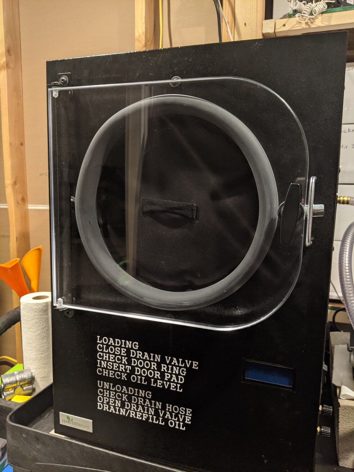 Freeze Dryer Instructions/ Organization/ Vinyl Labels / Decals