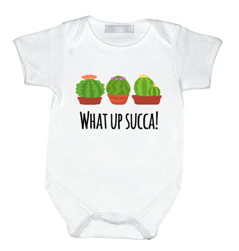 Baby Design What Up Succa! Sublimation Print Ready to press