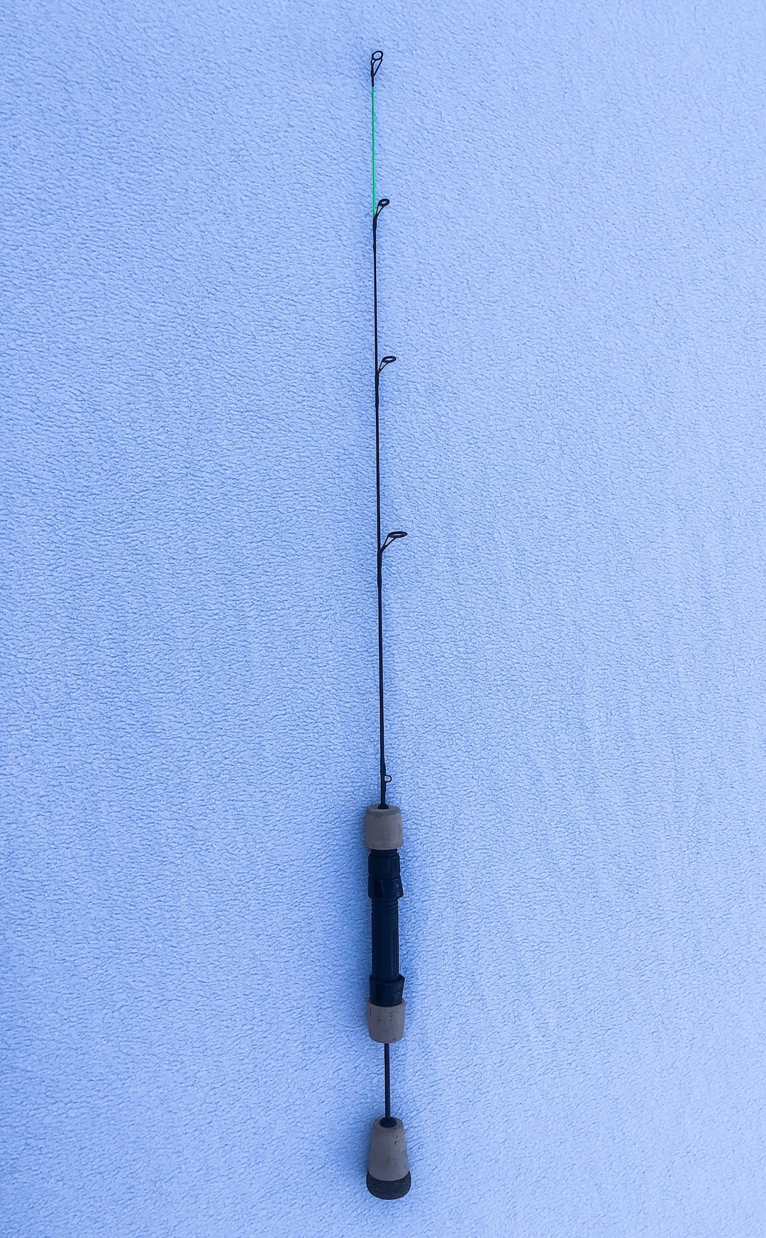 Custom Ice Fishing Rod Walleye Fishing Rod Split Grip 28 Etsy