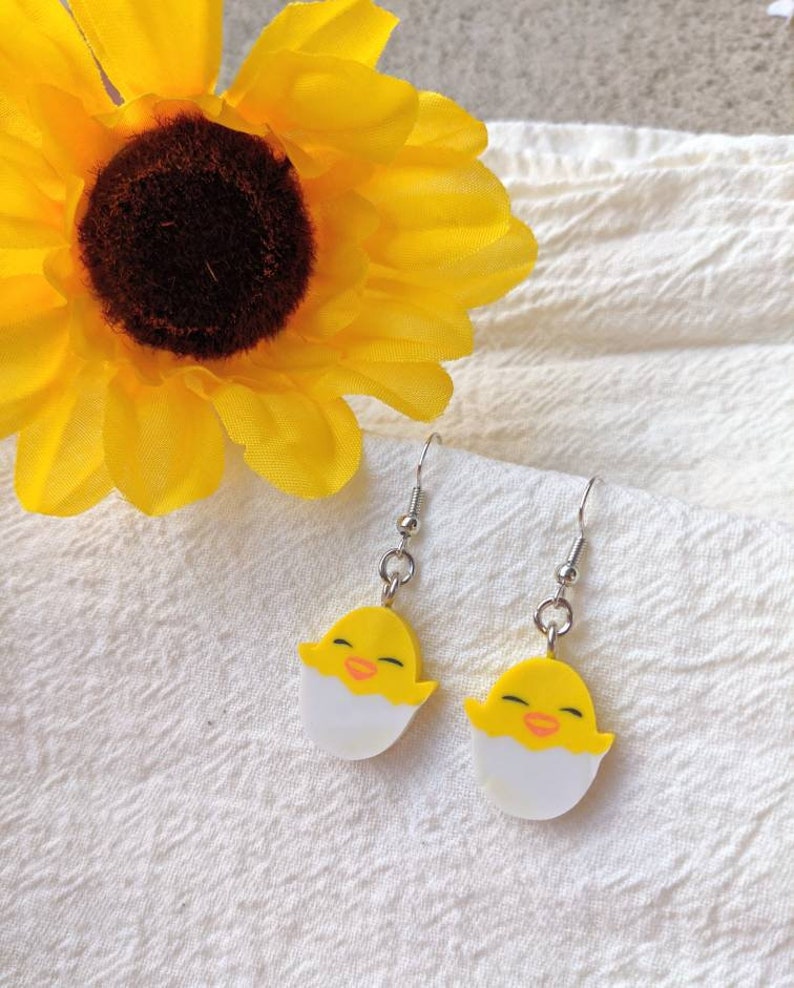 Easter Chick Earrings