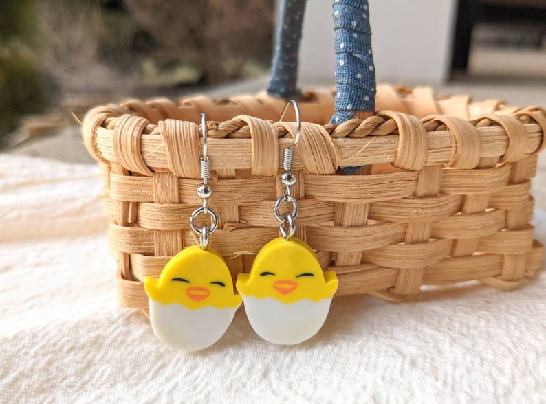 Easter Chick Earrings
