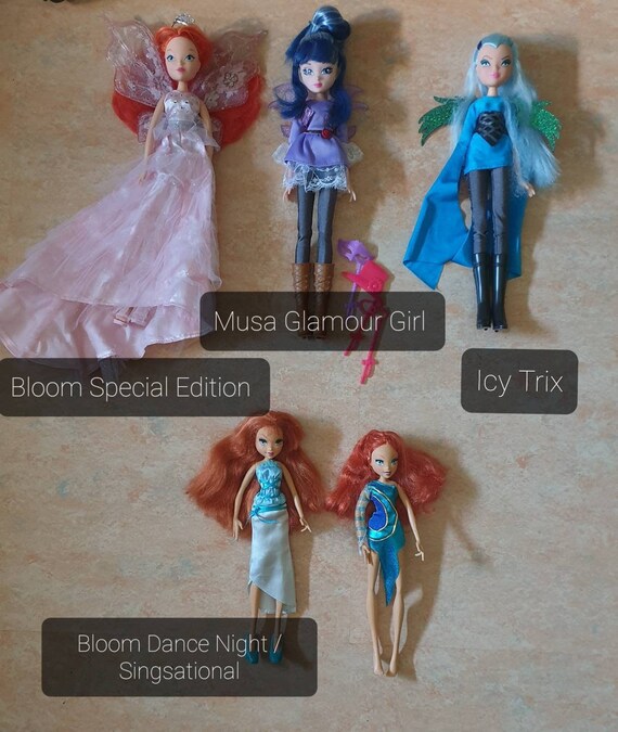 Rare Winx Club Dolls Etsy UK