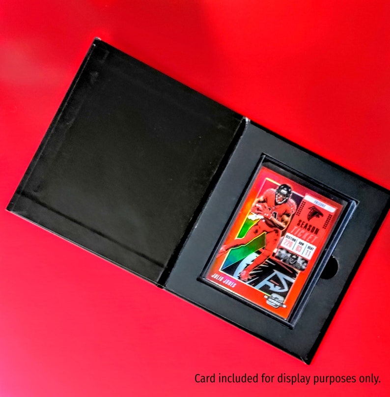 Toploader Card Shipper for Trading Cards Matte Black Biodegradable Collector Card Case to