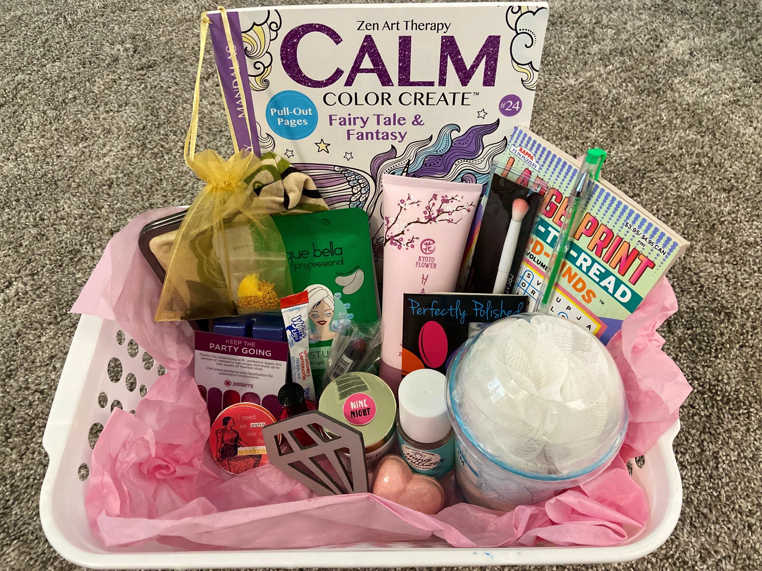 Self Care Basket Etsy