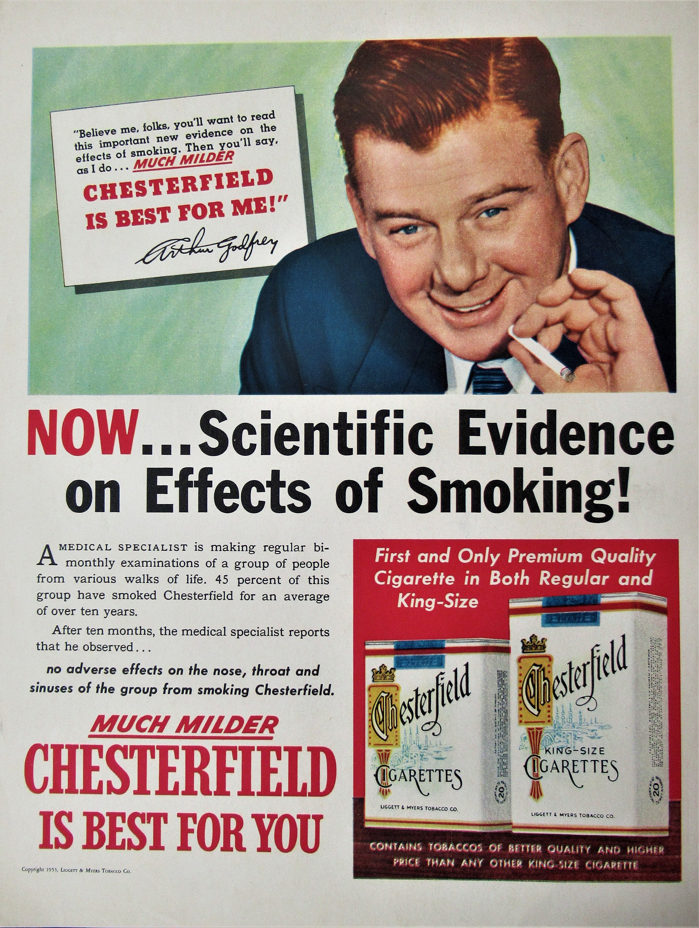 Chesterfield Cigarettes for sale Only 2 left at 60