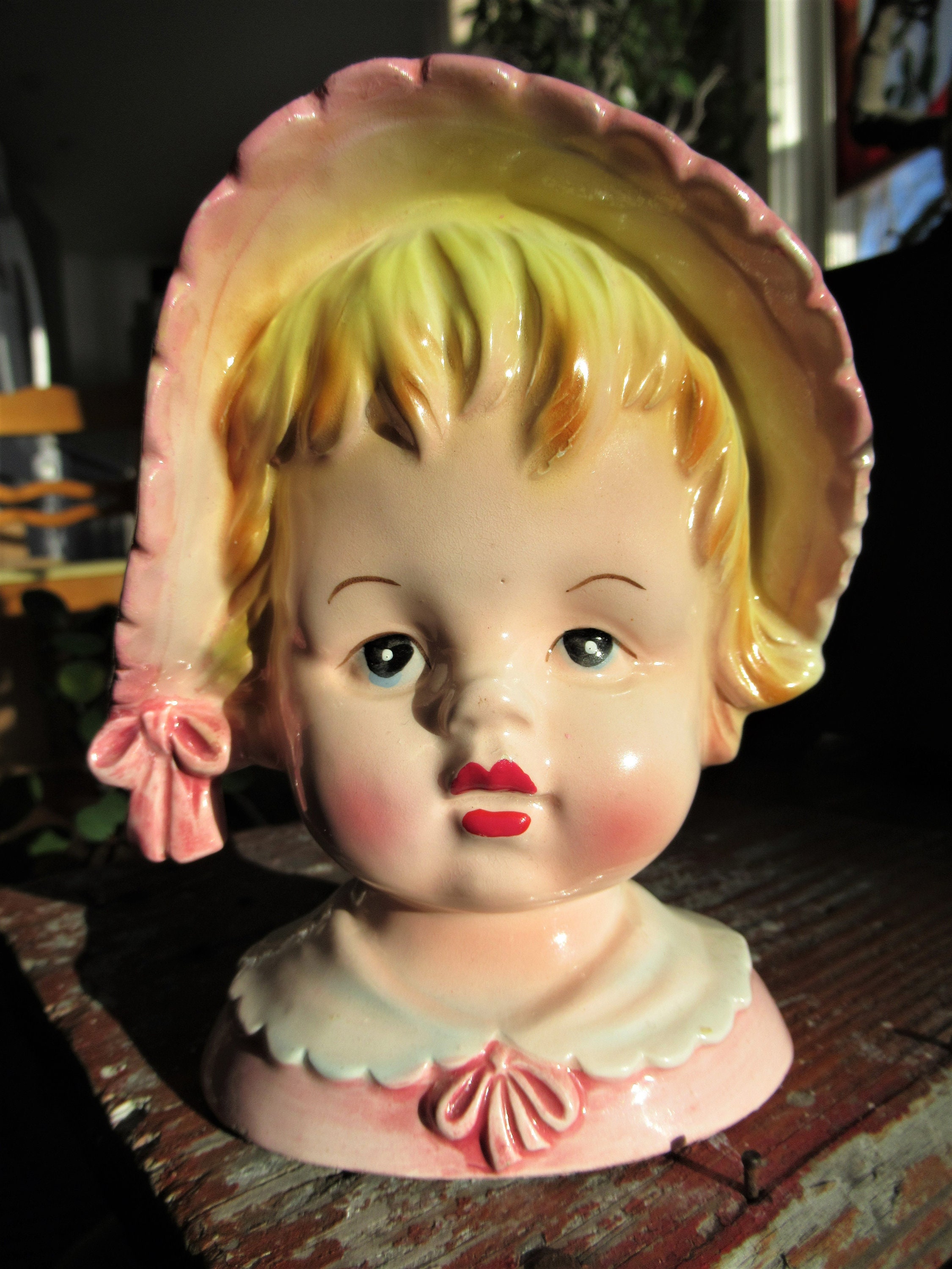 Relpo lady head vase - Etsy 日本