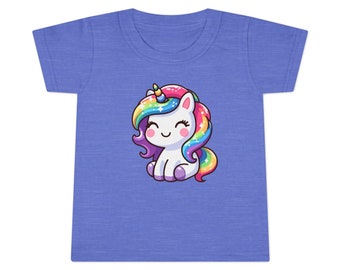 Unicorn Toddler T-shirt | Kid Tee Cute Fantasy Animal #2