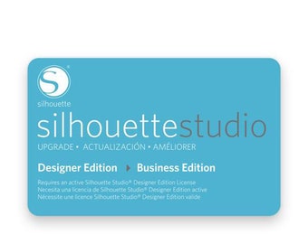 Silhouette Studio Designer Edition bis Silhouette Studio Business Edition - Weltweit per E-Mail versendet