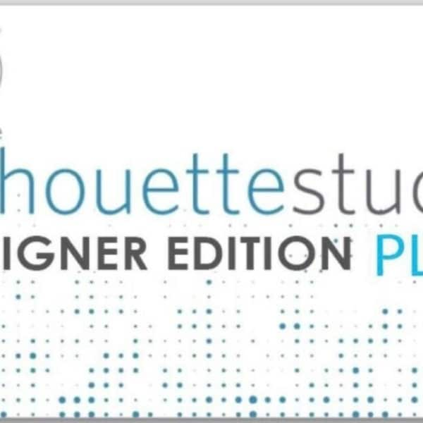 Silhouette Studio BASIC  Edition to DESIGNER Edition PLUS Digital Upgrade Code- Emailed Worldwide - A 74.99 Value