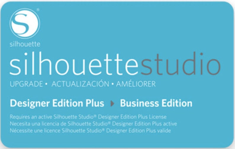 Silhouette Studio Designer Edition PLUS to Silhouette Studio Business